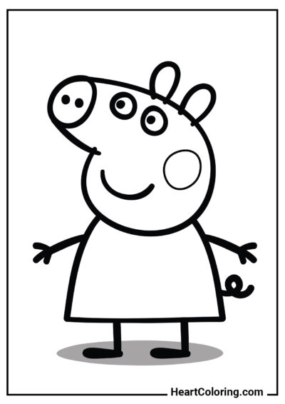 Peppa Wutz - Ausmalbilder von Peppa Pig