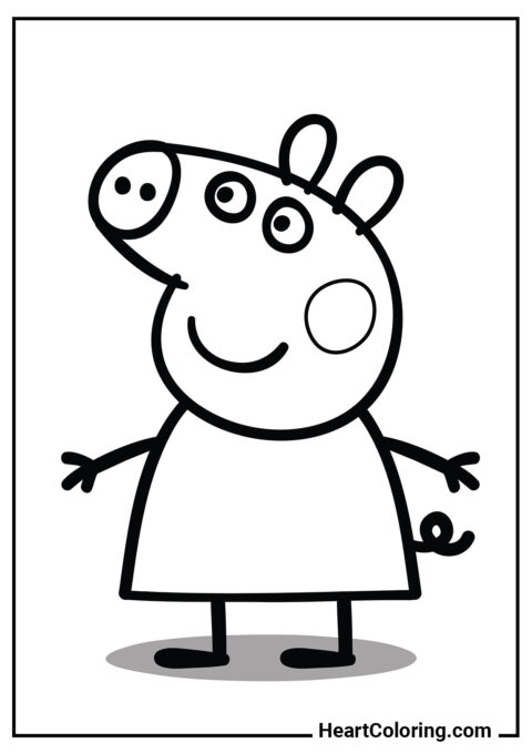 Peppa Wutz - Ausmalbilder von Peppa Pig