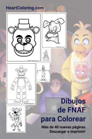 Dibujos de Five Nights at Freddy's para Colorear