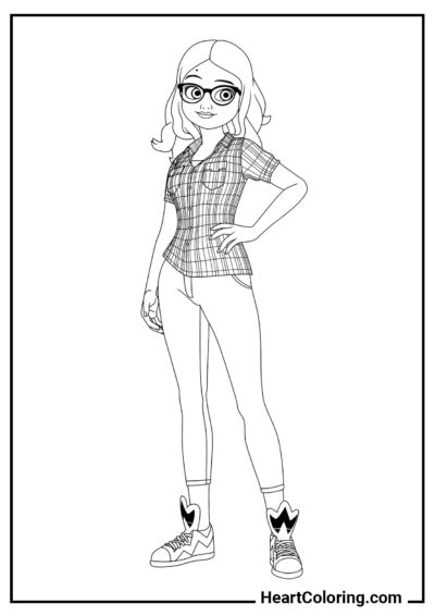 Alya Césaire - Desenhos do Ladybug para Colorir