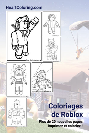 Coloriages de Roblox pour les enfants