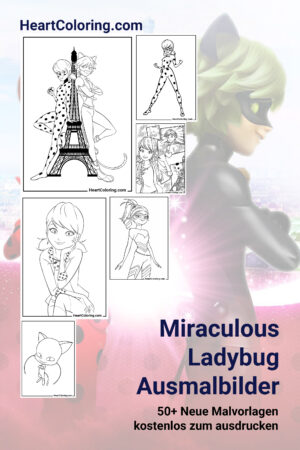 Miraculous Ladybug Kostenlose Ausmalbilder