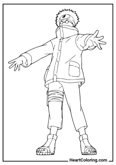 Shino Aburame - Coloriages Naruto