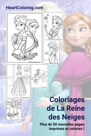 Coloriages de La Reine des Neiges