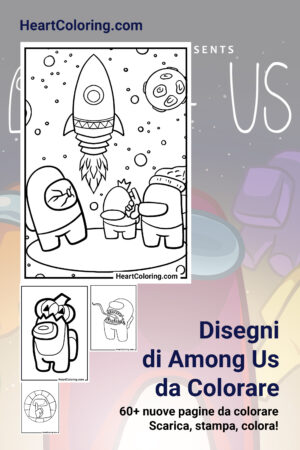 Disegni di Among Us da Colorare