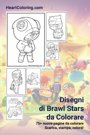 Disegni di Brawl Stars da Colorare