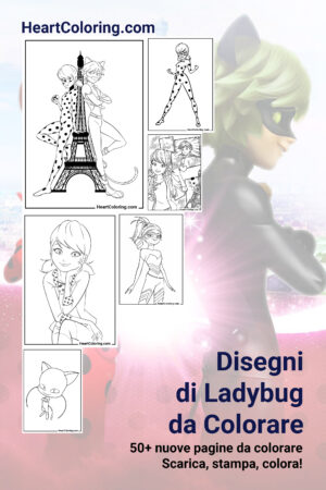 Disegni di Miraculous Ladybug da Colorare