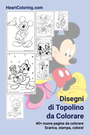 Disegni di Topolino da Colorare