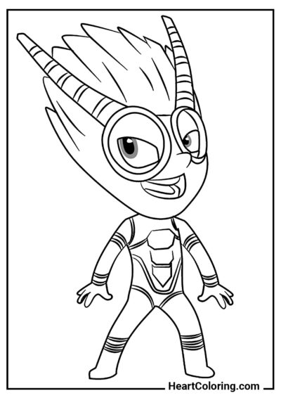 Firefly - Desenhos do PJ Masks para Colorir