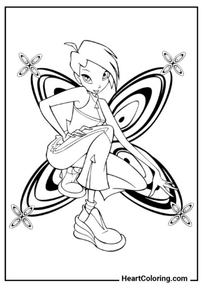 Doce Tekna - Desenhos do Winx Club para Colorir