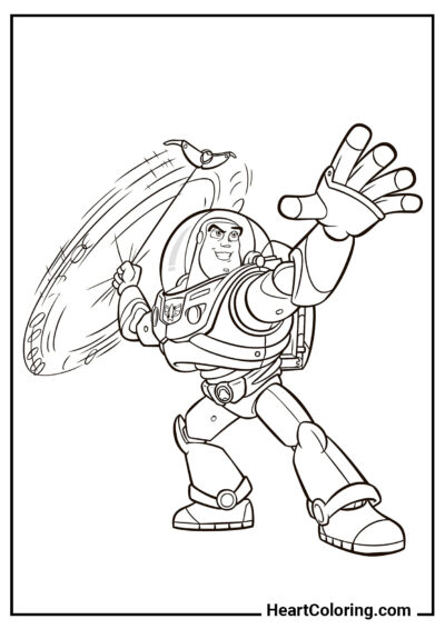 Buzz Lightyear - Desenhos para Colorir para Meninos