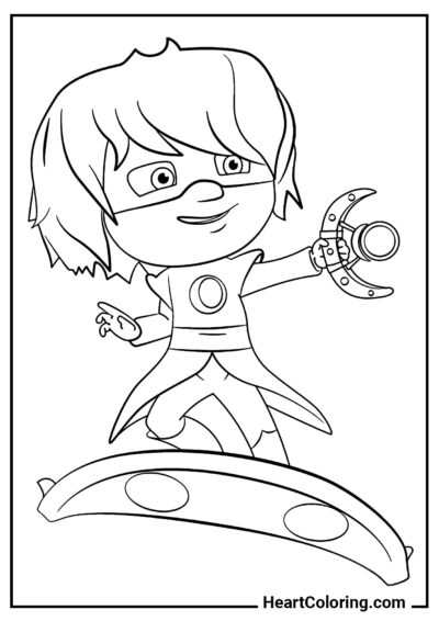 Luna Girl - Desenhos do PJ Masks para Colorir