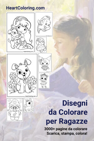 Disegni da Colorare per Ragazze