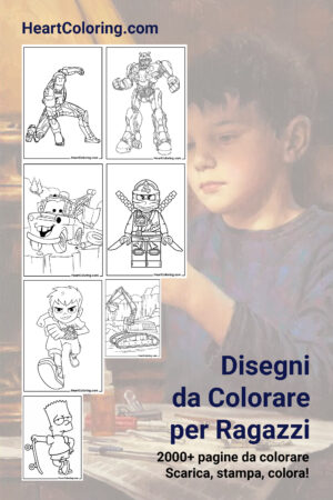 Disegni da Colorare per Ragazzi