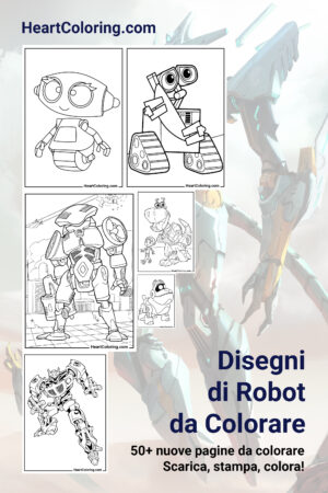 Disegni di Robot da Colorare