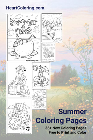 Summer Coloring Pages