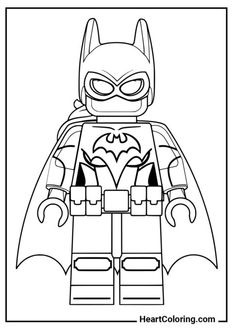 Batman LEGO - Desenhos do Batman para Colorir