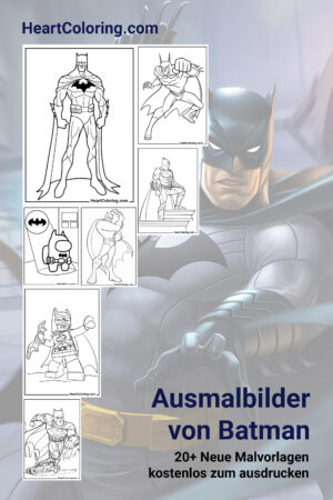 Die besten kostenlosen Batman Ausmalbilder