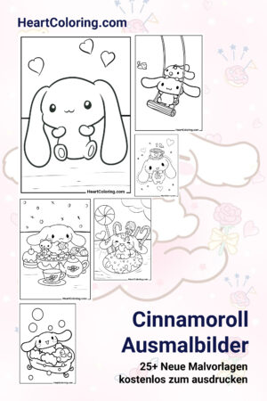 Cinnamoroll Ausmalbilder