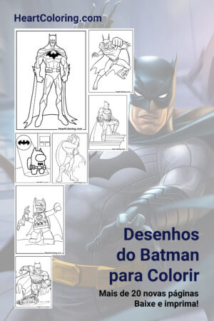 Os melhores desenhos gratuitos do Batman para crianças