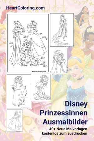 Disney Prinzessinnen Ausmalbilder