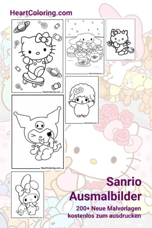 Sanrio Ausmalbilder