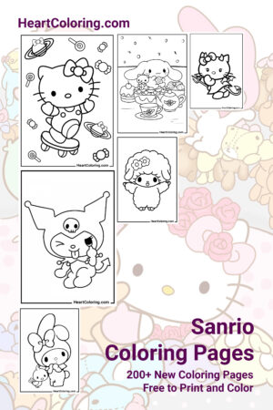 Sanrio Coloring Pages