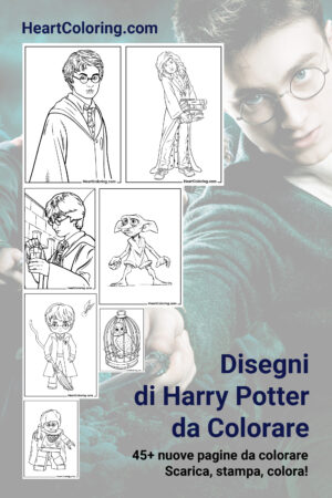 Disegni di Harry Potter da Colorare