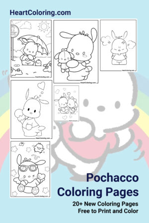 Pochacco Coloring Pages