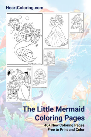 The Little Mermaid Coloring Pages