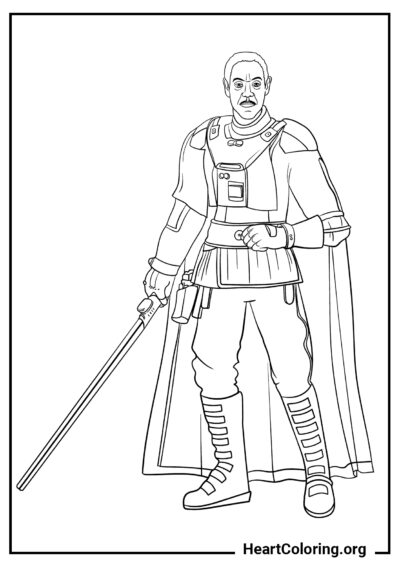 Moff Gideon - Coloriages Star Wars