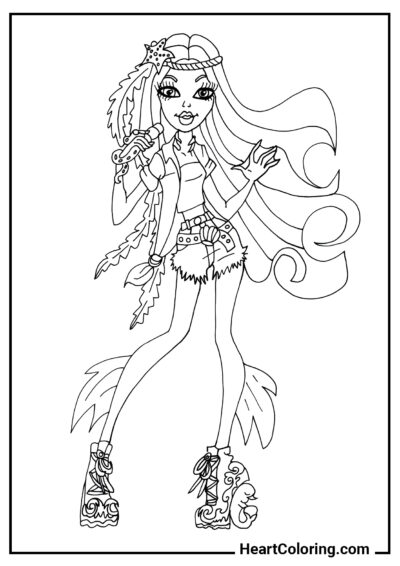 Madison Fear - Ausmalbilder von Monster High