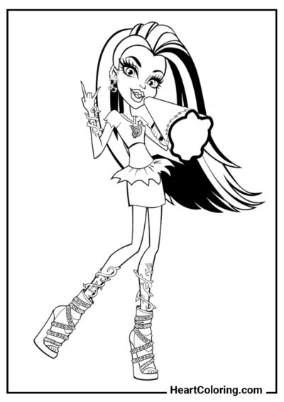 Venus McFlytrap - Dibujos de Monster High para Colorear