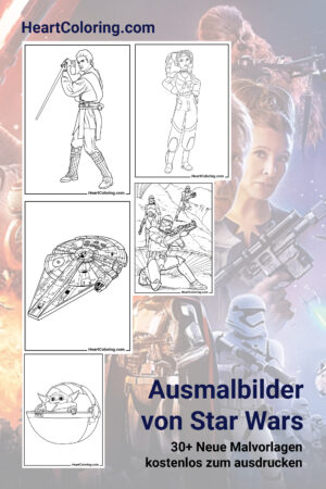 Ausmalbilder von Star Wars