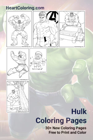 Hulk Coloring Pages