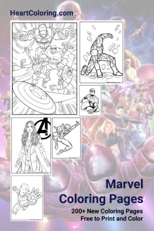 Marvel Coloring Pages