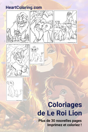 Coloriages de Le Roi Lion