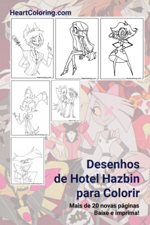 Desenhos de Hotel Hazbin para Colorir