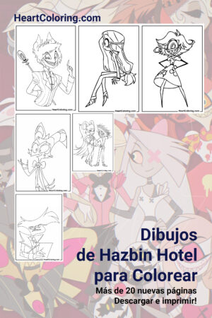 Dibujos de Hazbin Hotel para Colorear