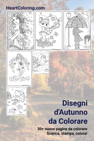 Disegni d'Autunno da Colorare