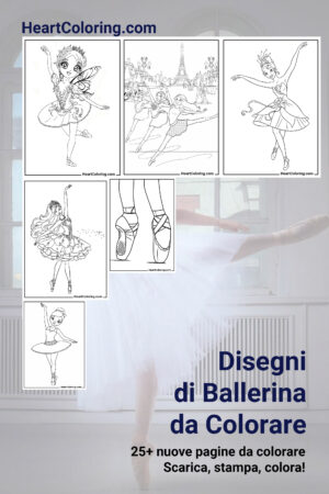 Disegni di Ballerina da Colorare