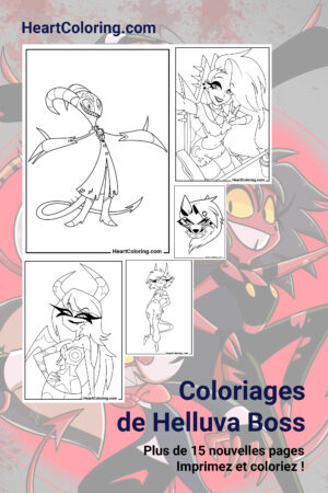 Coloriages de Helluva Boss