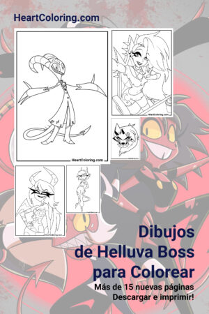 Dibujos de Helluva Boss para Colorear