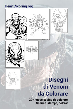 Disegni di Venom da Colorare